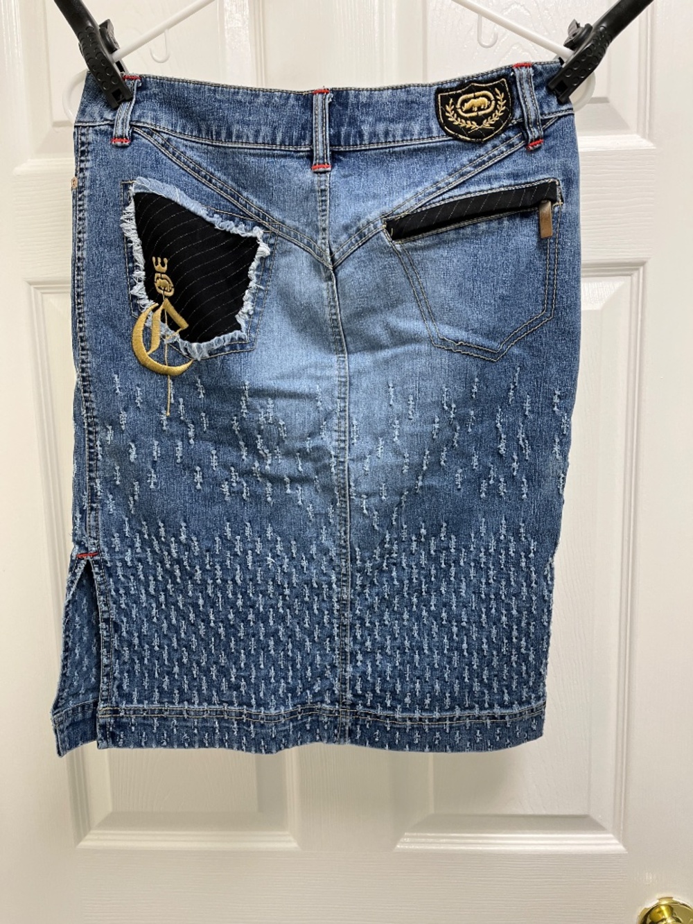 Eckored Women's Denim Vest (M/M/M) and Skirt 7 - Picture 12 of 15